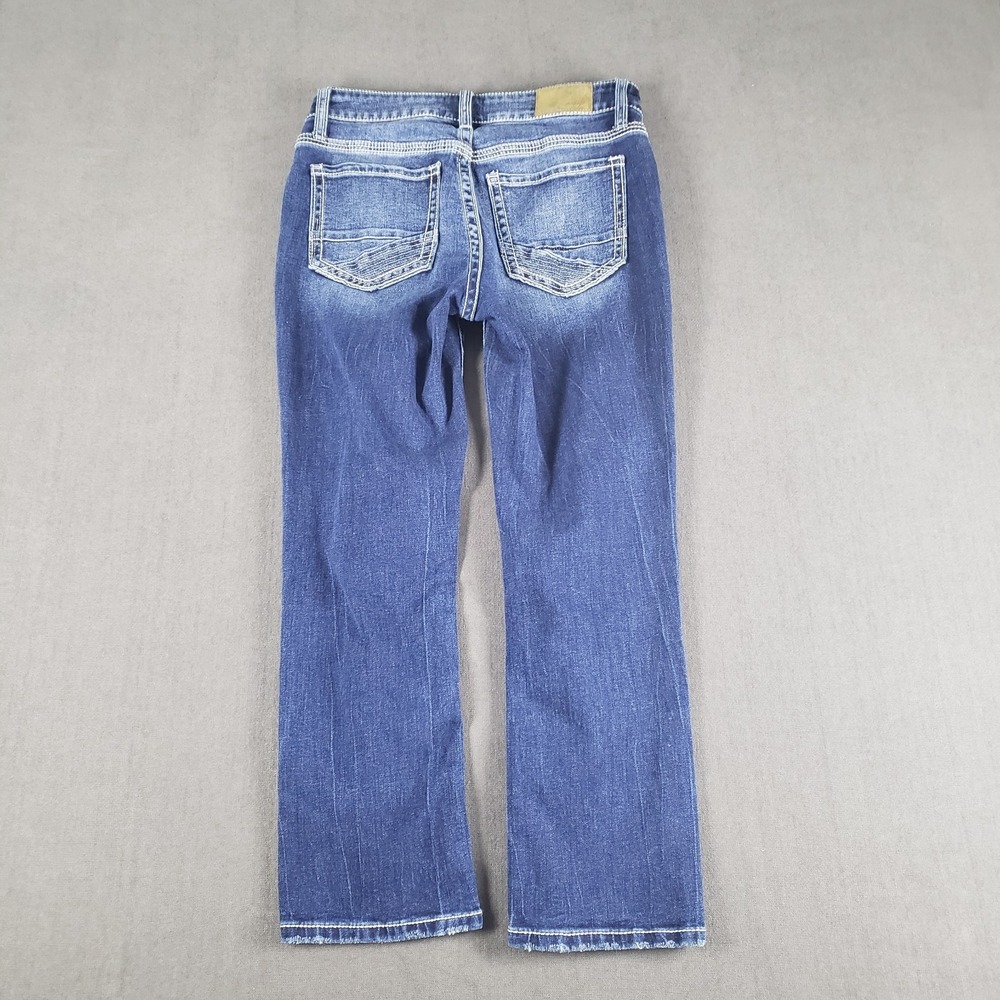 DayTrip Jeans Womens Size 26 Virgo Low Rise Bootcut Cropped - Picture 2 of 11